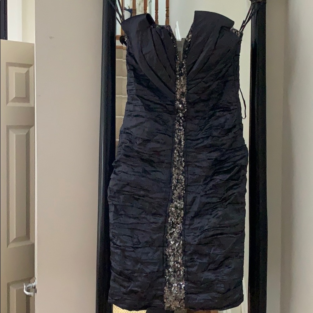 Strapless Silk Dress. Perfect for prom/ function